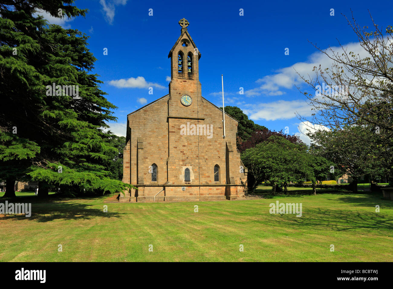 La chiesa di Saint Gregory, Crakehall nelle vicinanze Bedale, North Yorkshire, Inghilterra, Regno Unito. Foto Stock