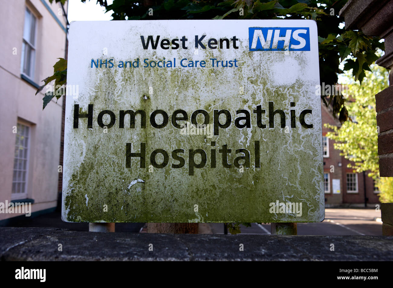 Homoeopathic Hospital Foto Stock