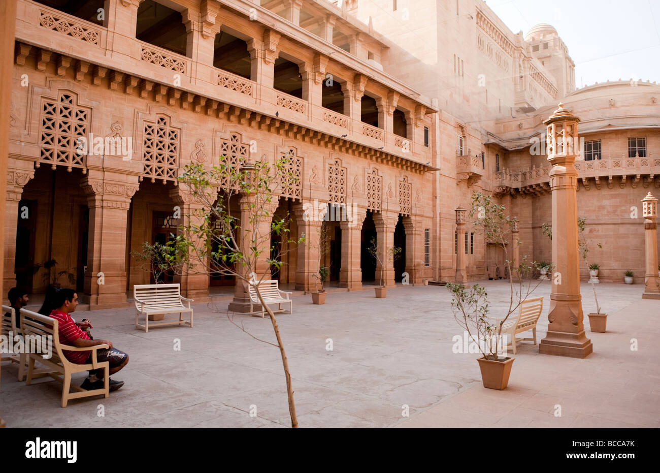 Umaid Bhawan Palace Jodhpur Rajasthan in India Foto Stock