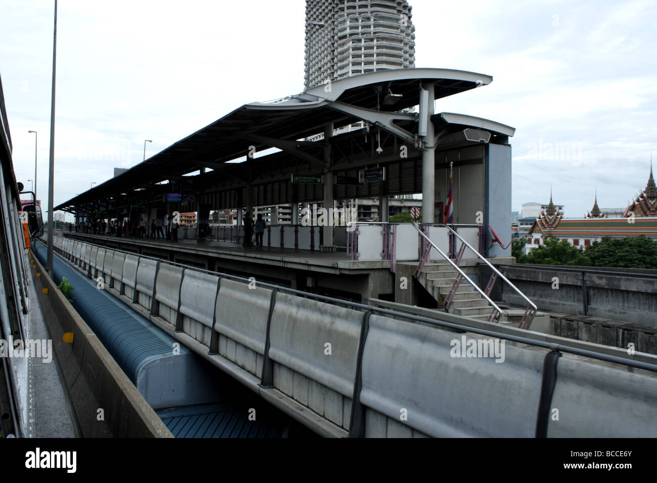 La stazione BTS , Bangkok , Thailandia Foto Stock