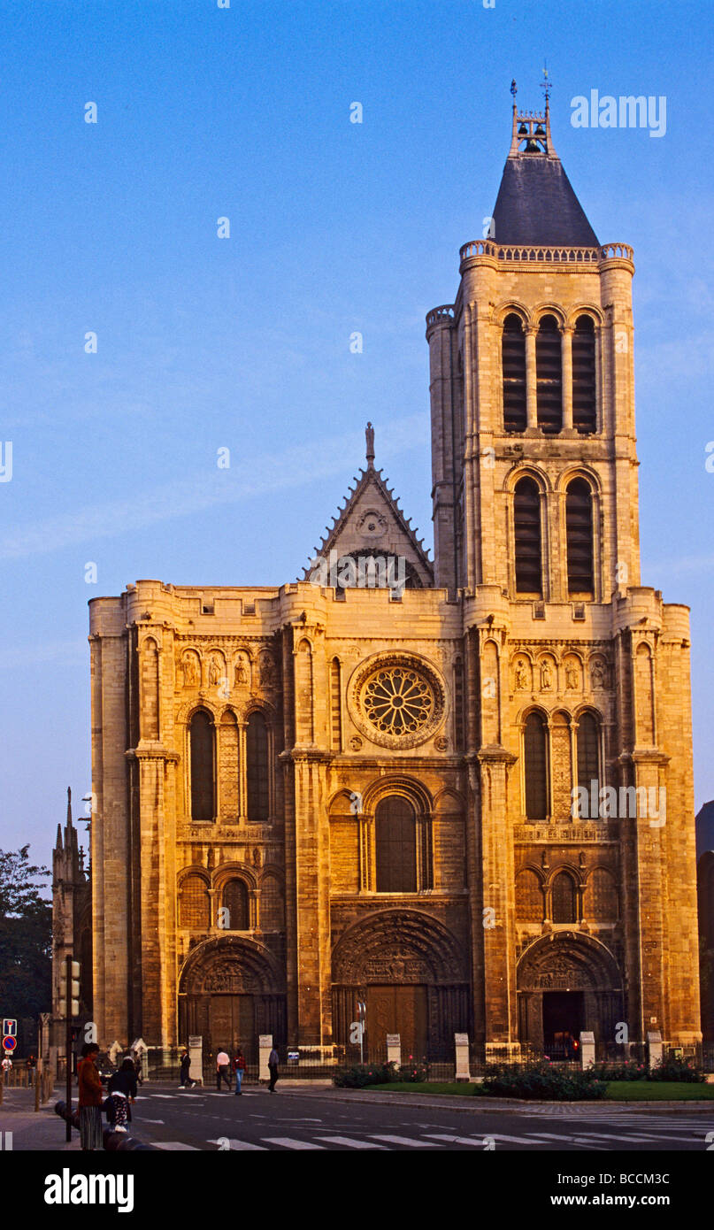 Francia, Seine Saint Denis, Saint Denis, Basilica Foto Stock