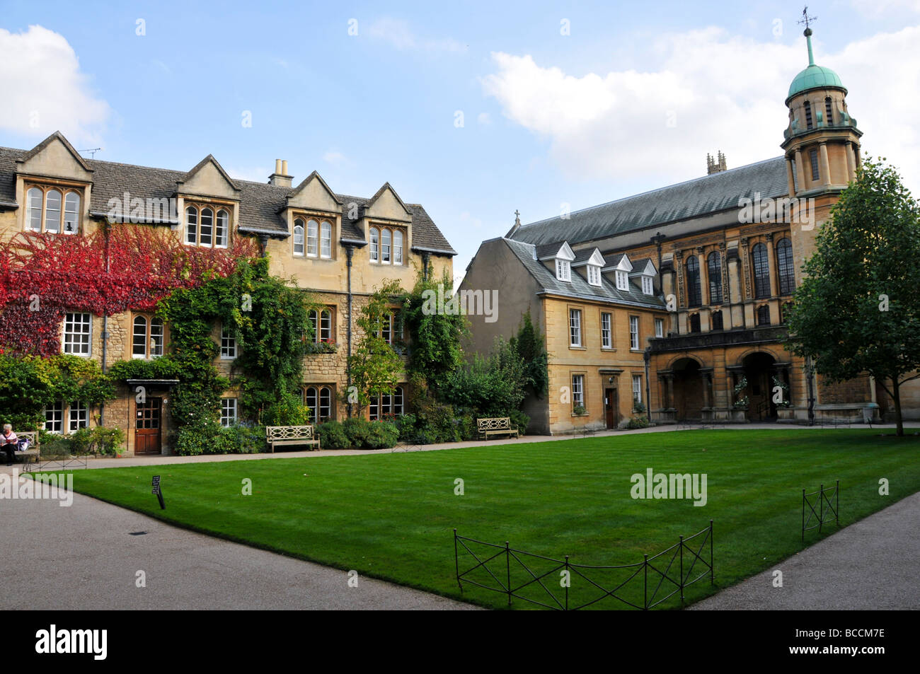 Hertford College di Oxford Foto Stock