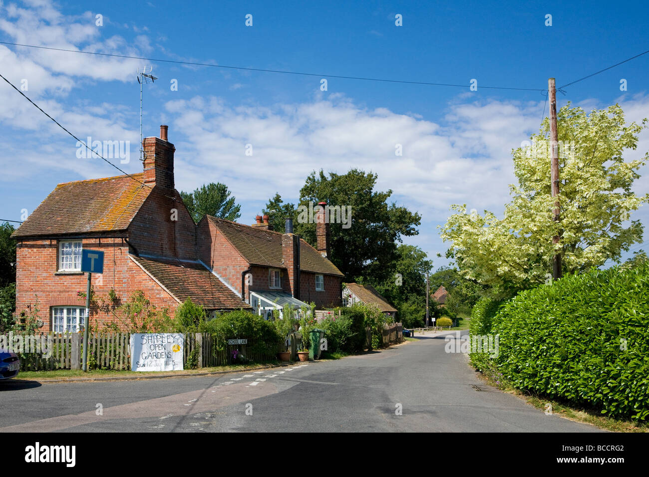 Shipley Village, West Sussex, Regno Unito Foto Stock