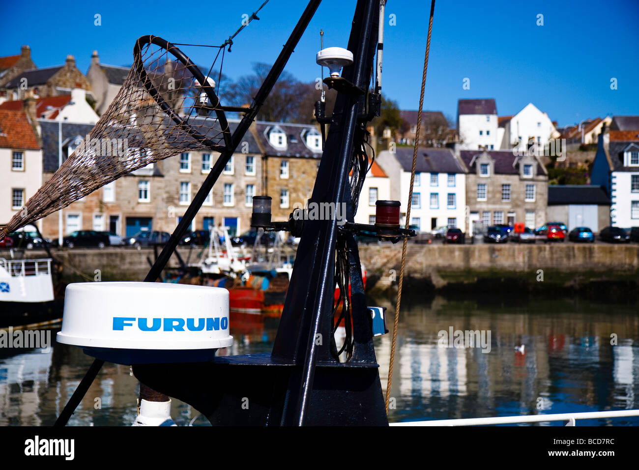 Pittenweem porto di pesca Foto Stock