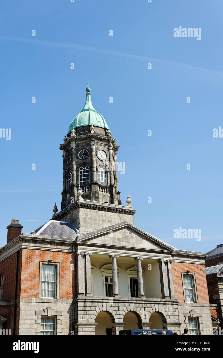 Il Bedford Tower Building il Castello di Dublino Repubblica di Irlanda Foto Stock