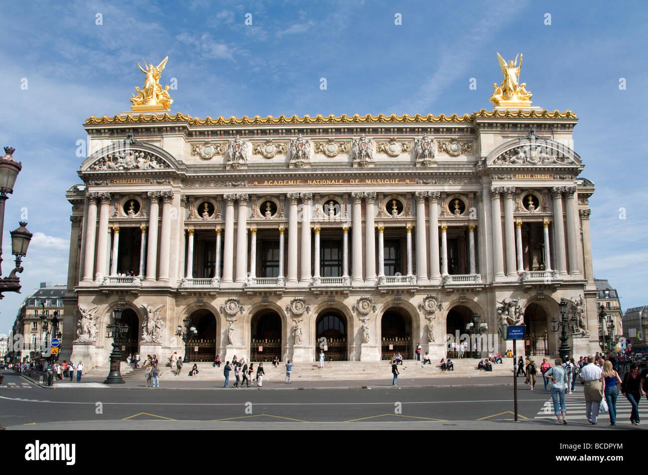 Hotel Paris Opera Palais Garnier musica teatro danza lirica prestazioni di balletto mostra la sensualità Foto Stock