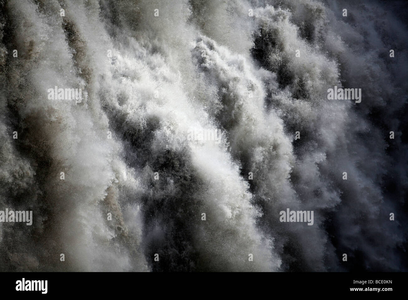 Dettifoss, Islanda Foto Stock