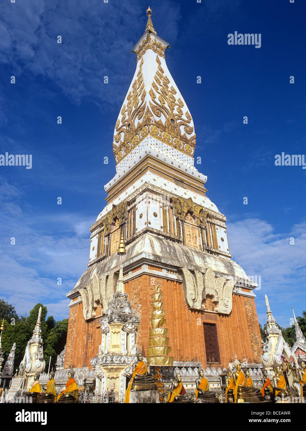 2442 Wat Phra That Phnom che Phnom nord est della Thailandia Foto Stock