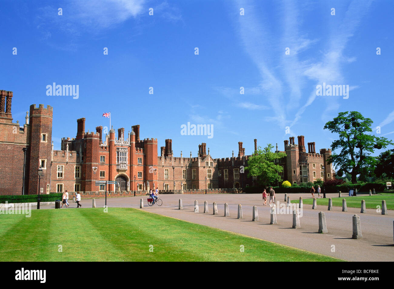 Inghilterra, London, Hampton Court Palace Foto Stock