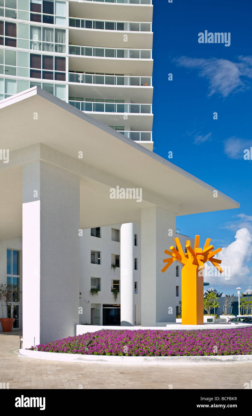 Icon South Beach, Miami, Florida, Stati Uniti d'America Foto Stock