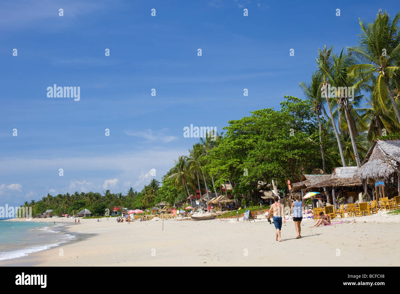 Thailandia, Phang Nga Bay, Ko Lanta Island, Khong Khlong Beach Foto Stock