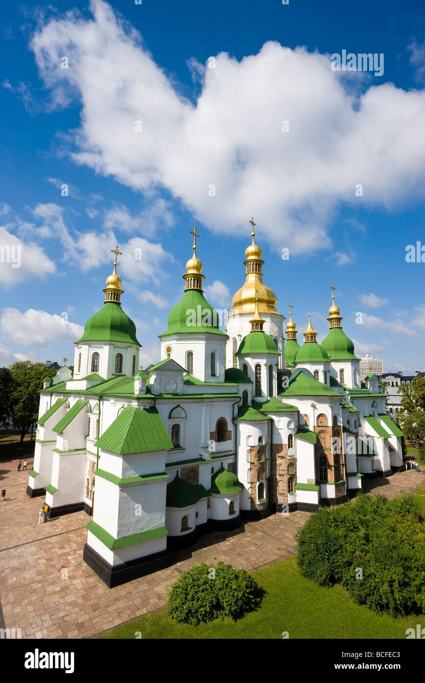 St Sophia cattedrale, Kiev Ucraina Foto Stock