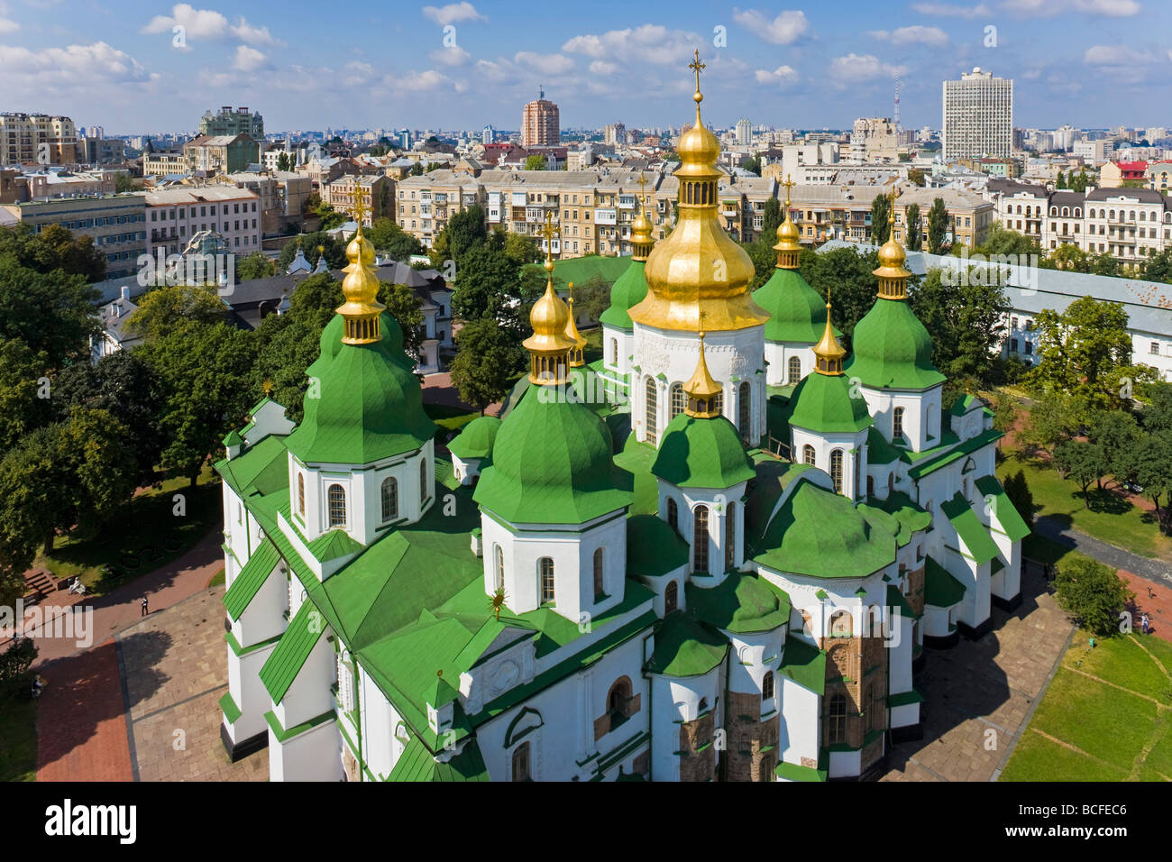 St Sophia cattedrale, Kiev Ucraina Foto Stock