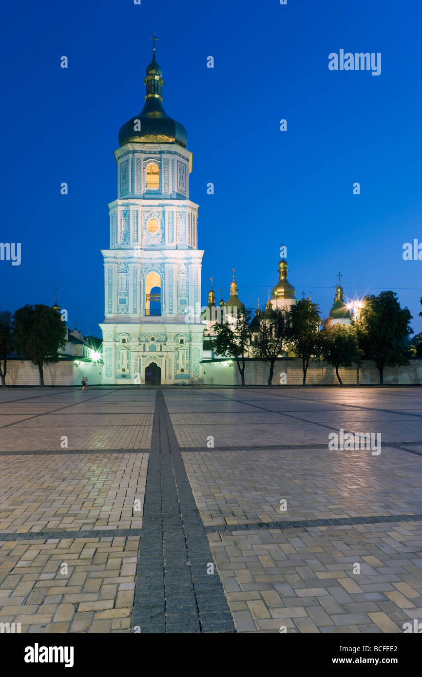 La basilica di Santa Sofia, Cattedrale di Kiev, Ucraina Foto Stock
