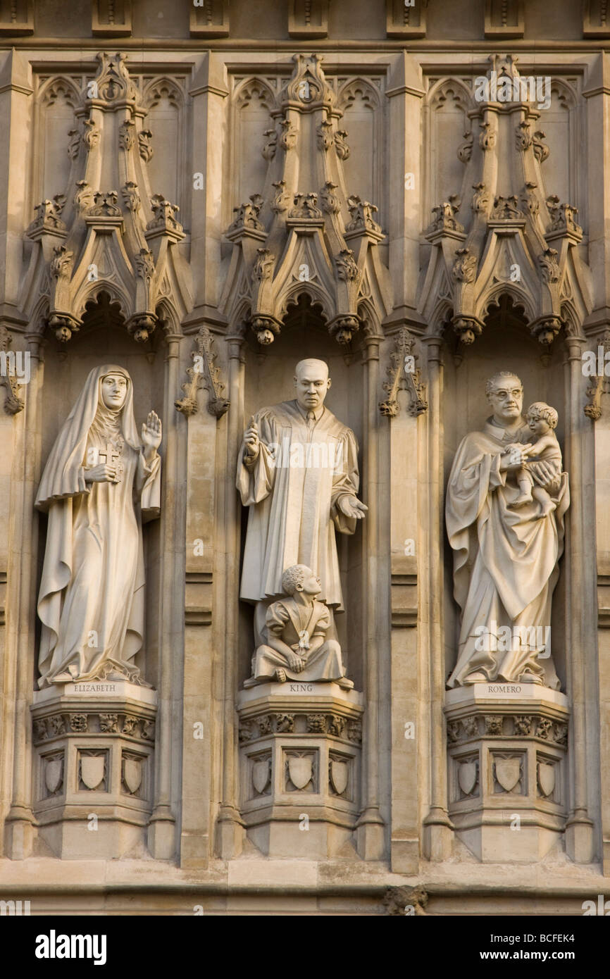 L'Abbazia di Westminster, Londra, Inghilterra Foto Stock