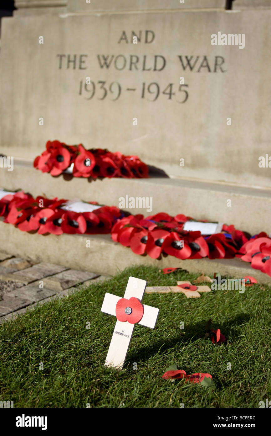 War Memorial, Woking, Surrey, Inghilterra Foto Stock