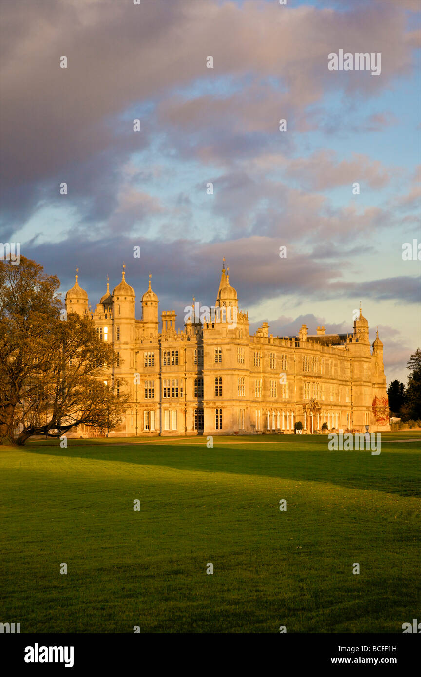 Burghley House, Stamford, Lincolnshire, England, Regno Unito Foto Stock