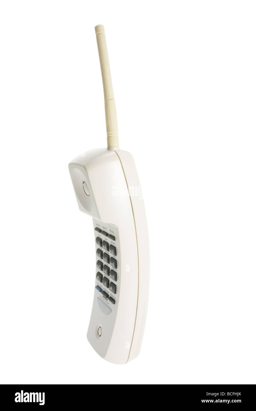 Telefono cordless Foto Stock