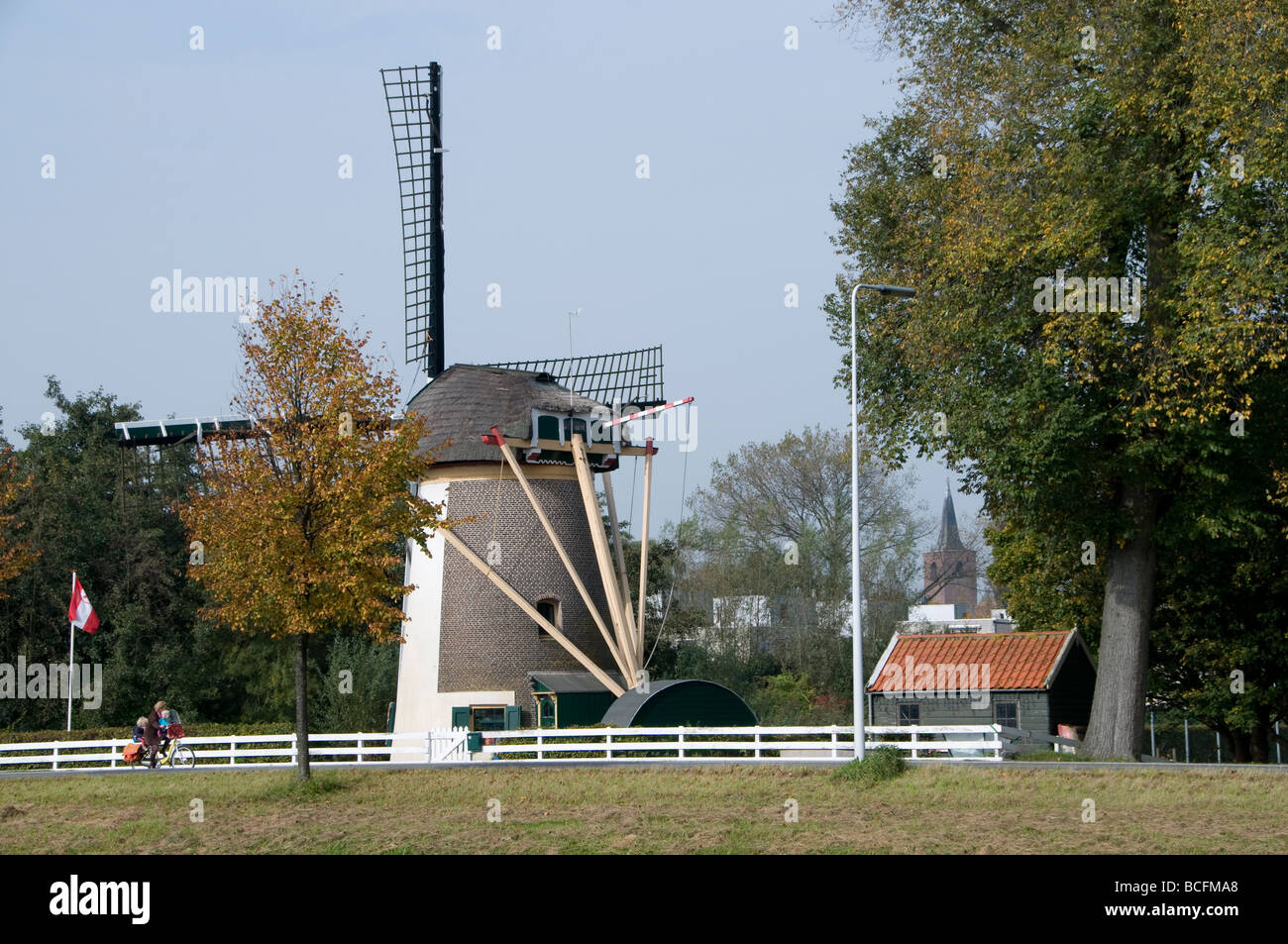 Leiden Paesi Bassi Olanda olandese Città storica Foto Stock