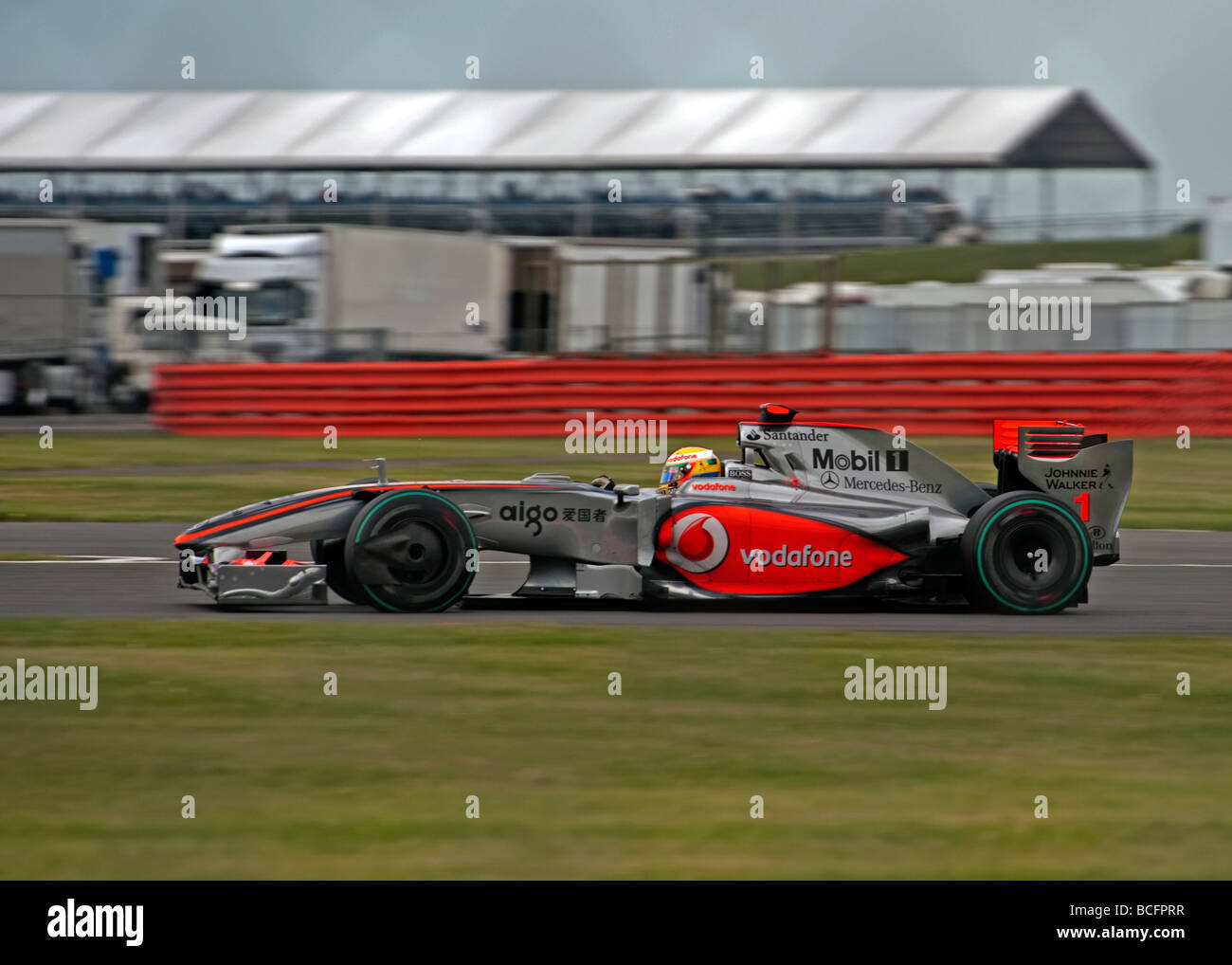 F1 gara a Silverstone Foto Stock