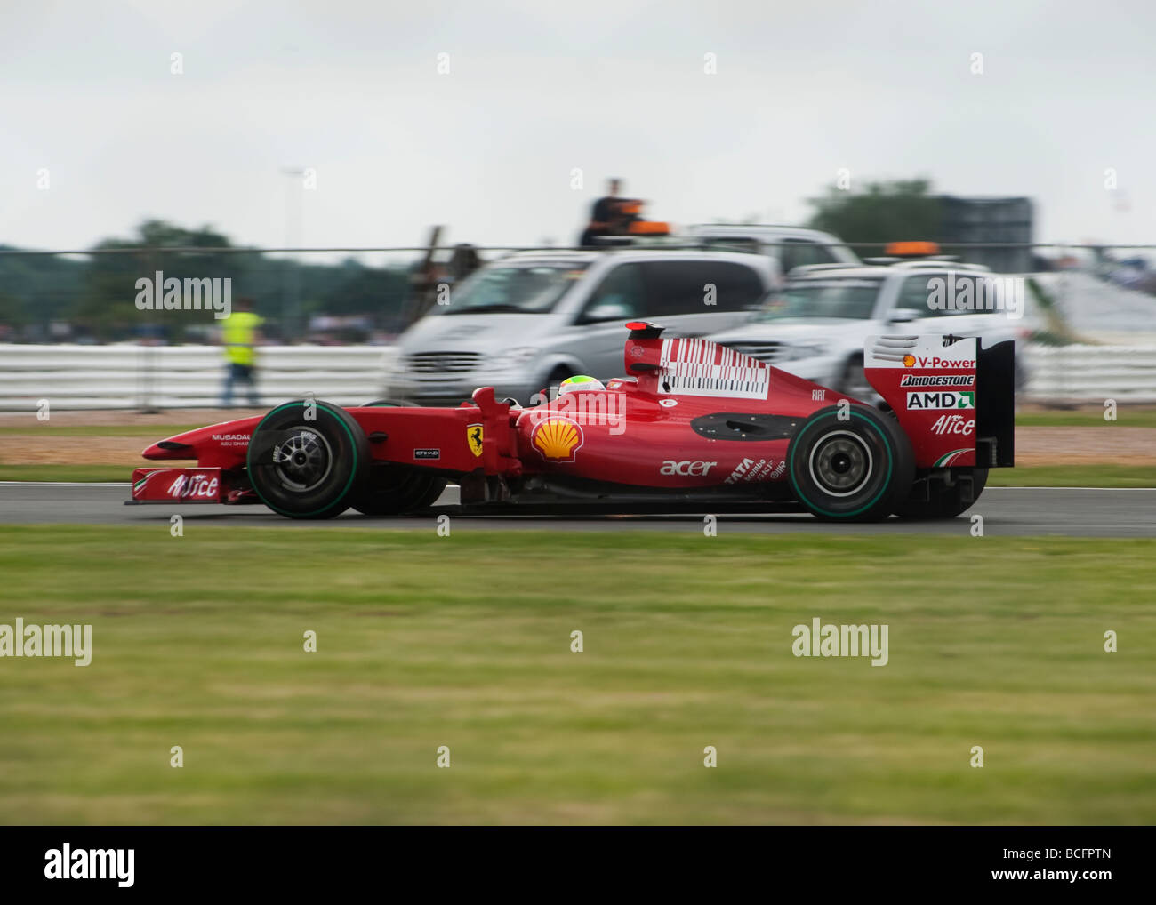 F1 gara a Silverstone Foto Stock