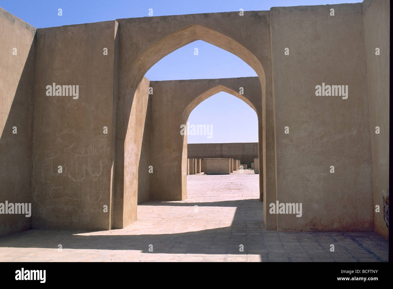 Iraq El Air Palace Periferia di Samarra Foto Stock