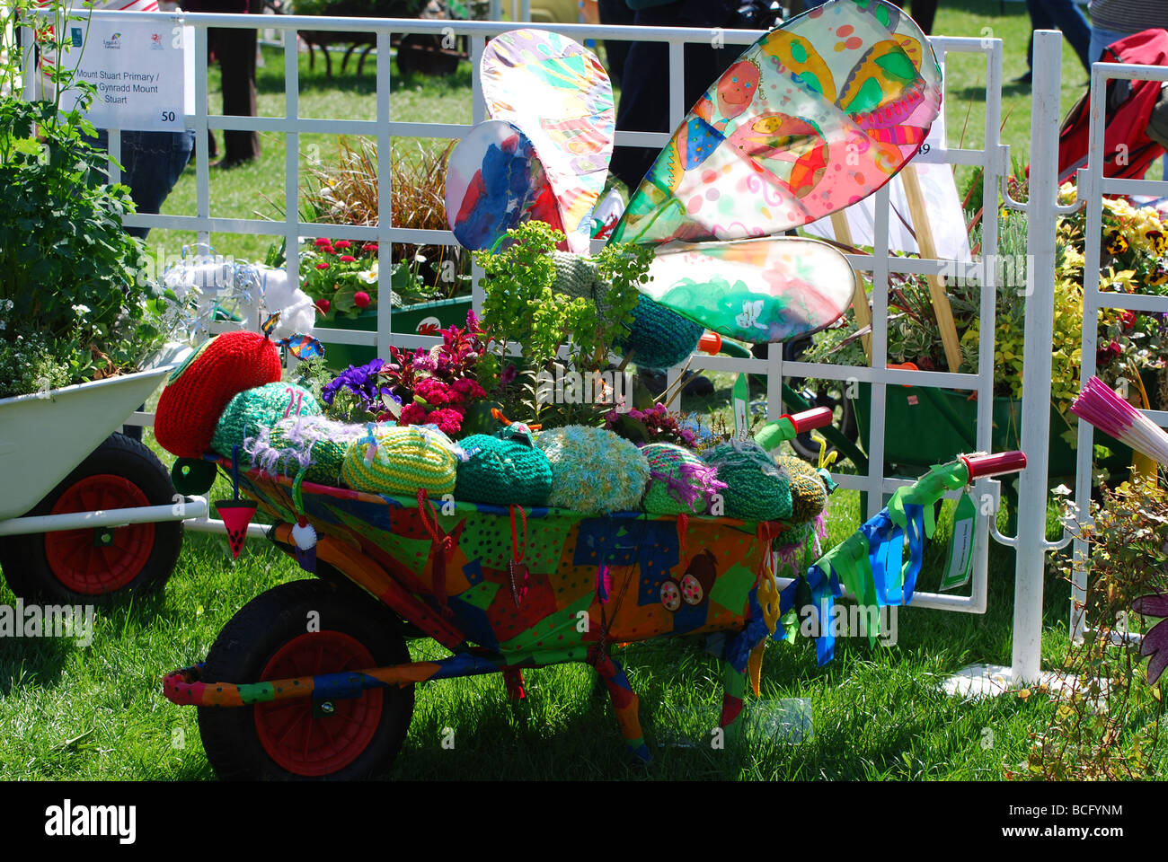 RHS mostrano Cardiff bute park Foto Stock