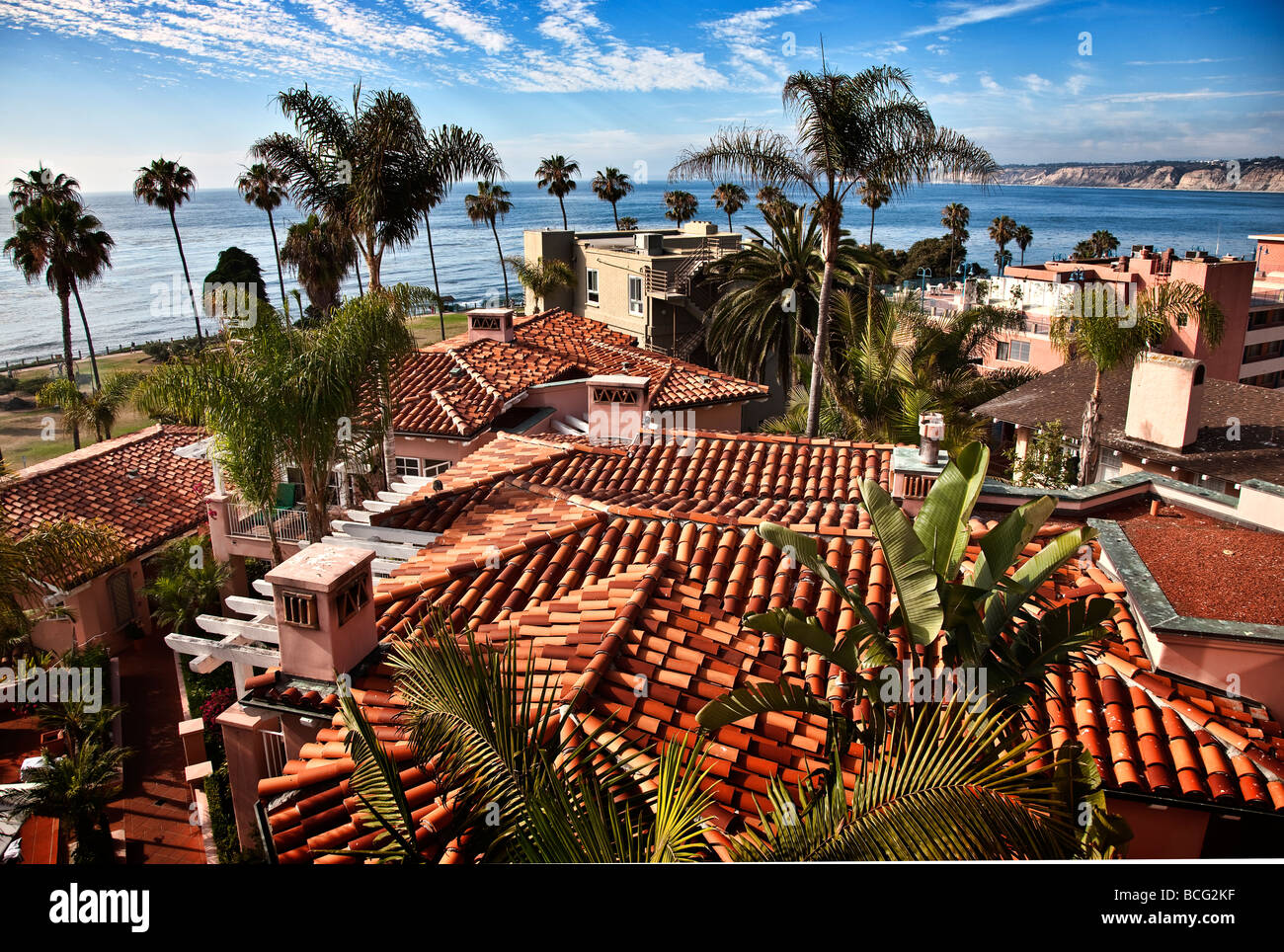 La Valencia Hotel La Jolla, California Foto Stock