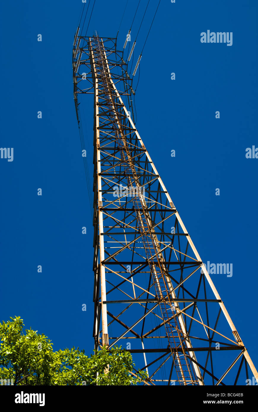 Alimentazione elettrica Tower New Orleans, LA STATI UNITI D'AMERICA Foto Stock