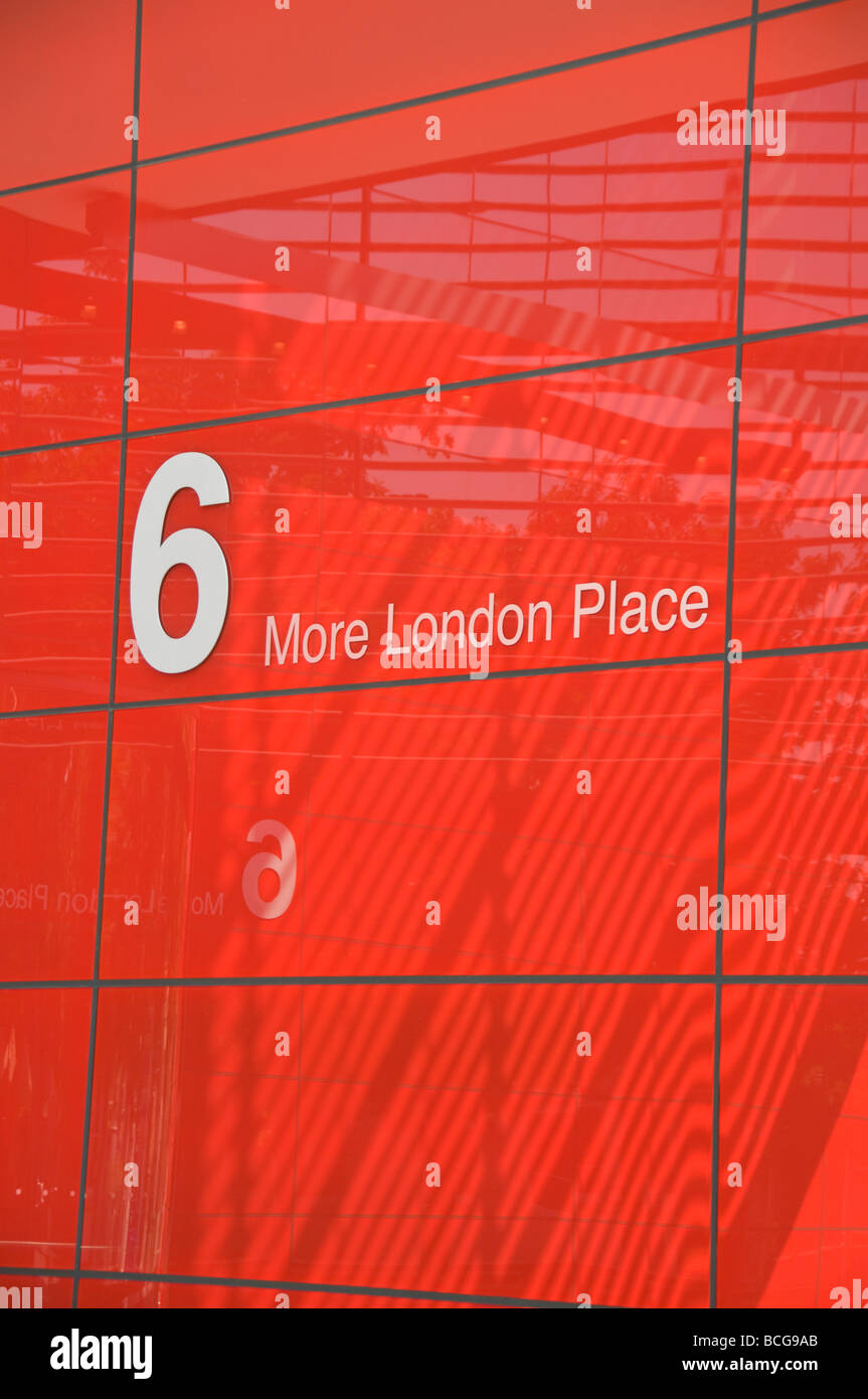 Numero 6 More London Place Foto Stock