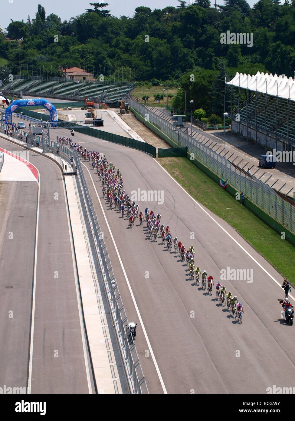 Moto italiana campionato Foto Stock