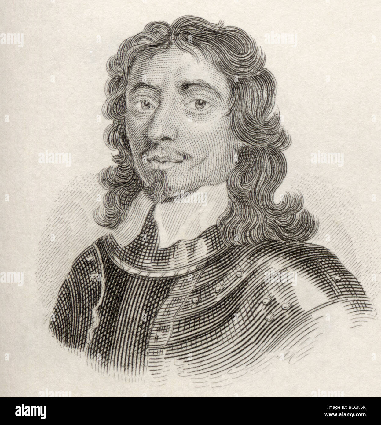 Thomas Fairfax, III Lord Fairfax di Cameron, 1612-1671. Nobile inglese, politico, generale. Comandante in capo del Parlamento durante la Civil inglese Foto Stock