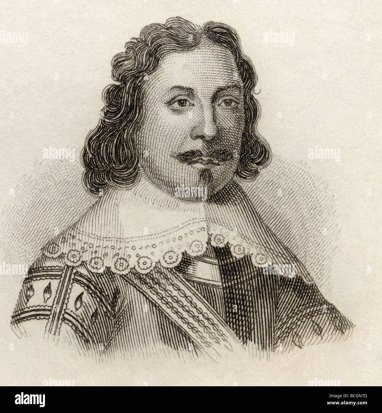 Ferdinando Fairfax, II Lord Fairfax di Cameron, 1584 - 1648. Generale parlamentare inglese. Foto Stock