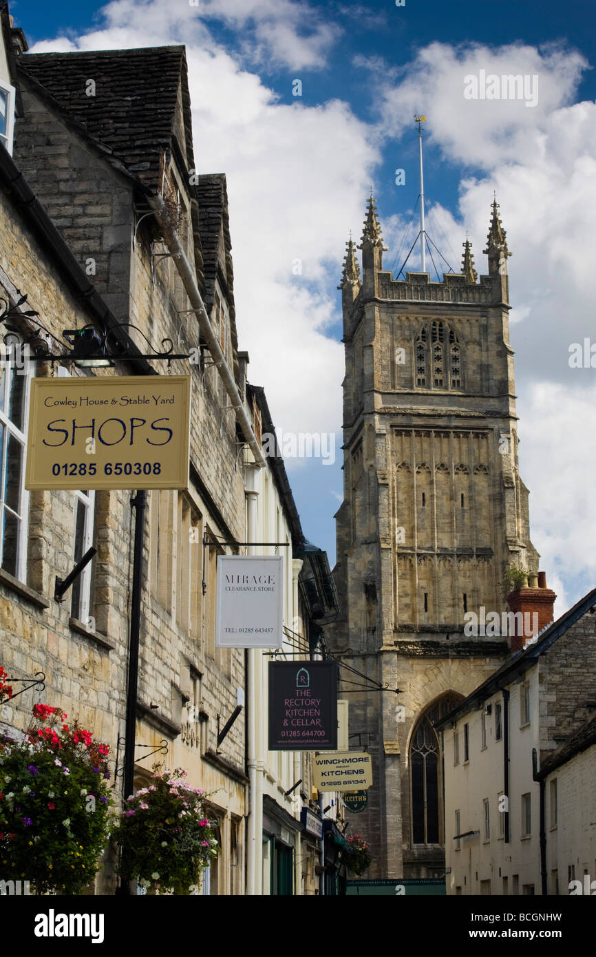 Cirencester Chiesa Parrocchiale, Gloucestershire, Regno Unito Foto Stock