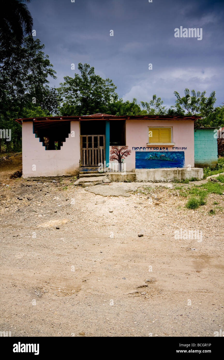 Il club locale e discoteca in Nagua Repubblica Dominicana Foto Stock