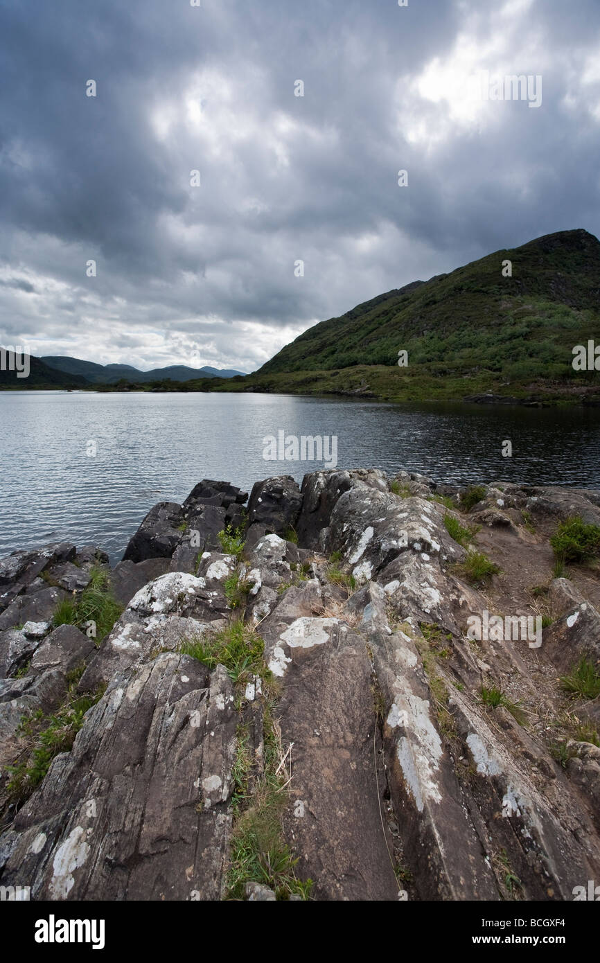 Parte superiore del lago laghi di Killarney National Park Killarney County Kerry sud ovest Irlanda Foto Stock