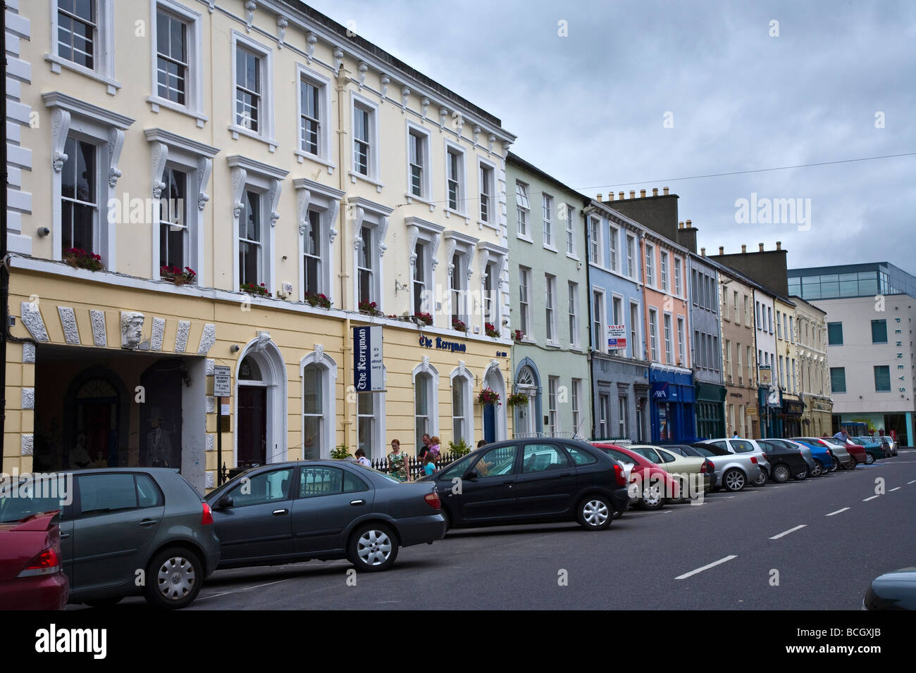 Denny Street Tralee Contea di Kerry Irlanda Foto Stock