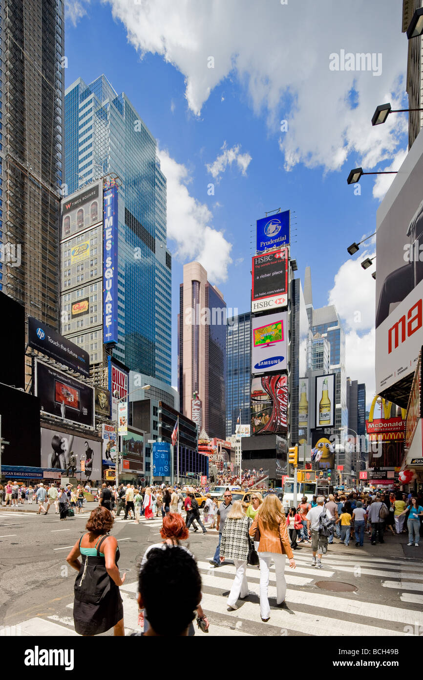 Times Square di New York City Foto Stock