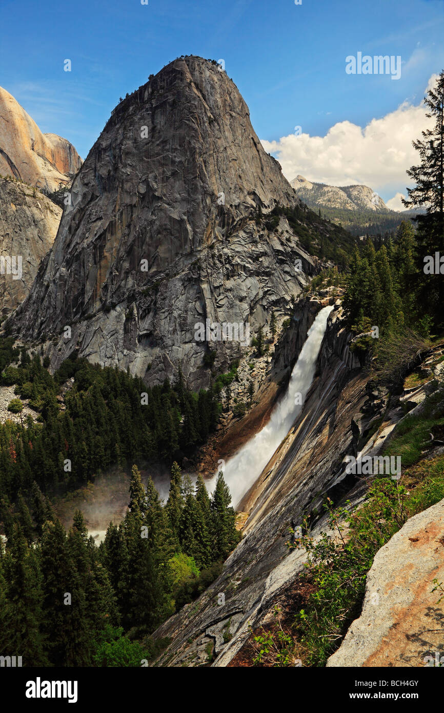 Nevada Falls Yosemite Foto Stock