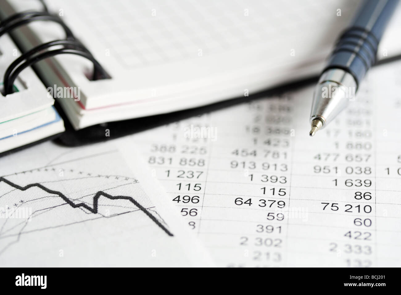 Analisi delle relazioni aziendali Foto Stock