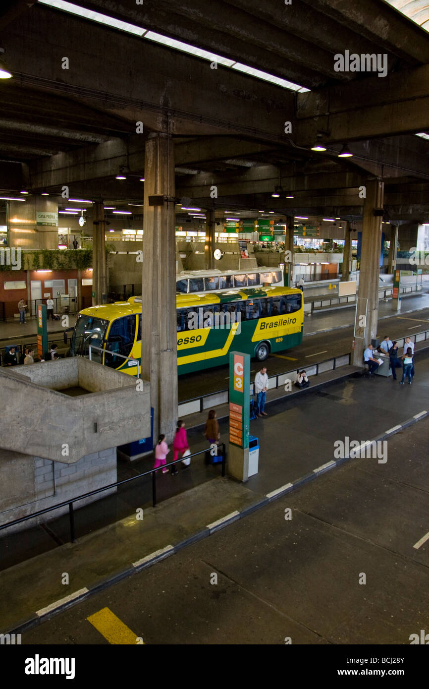 Jabaquara bus terminal Foto Stock