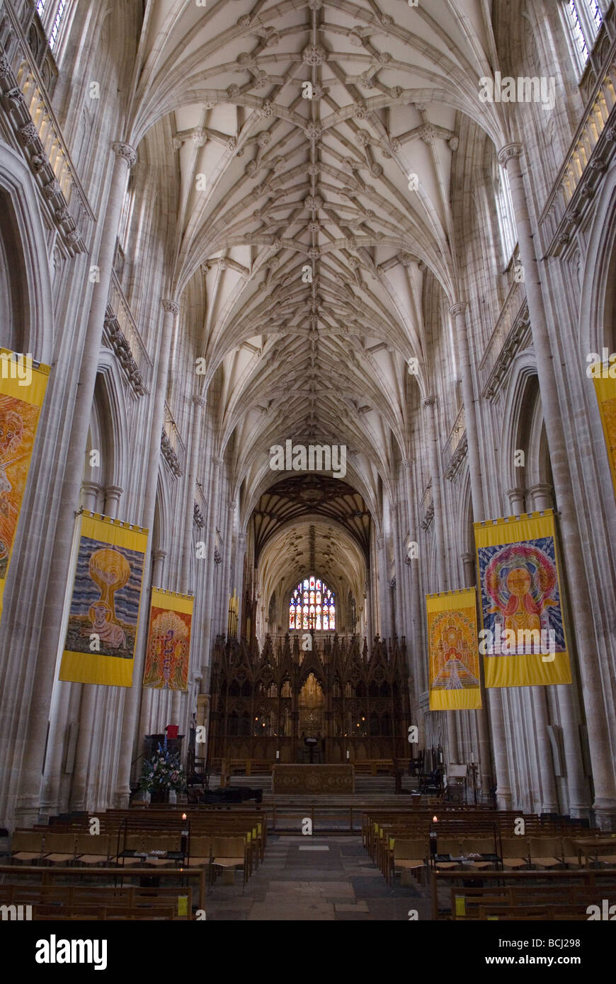 La Cattedrale di Winchester Hampshire Inghilterra Foto Stock