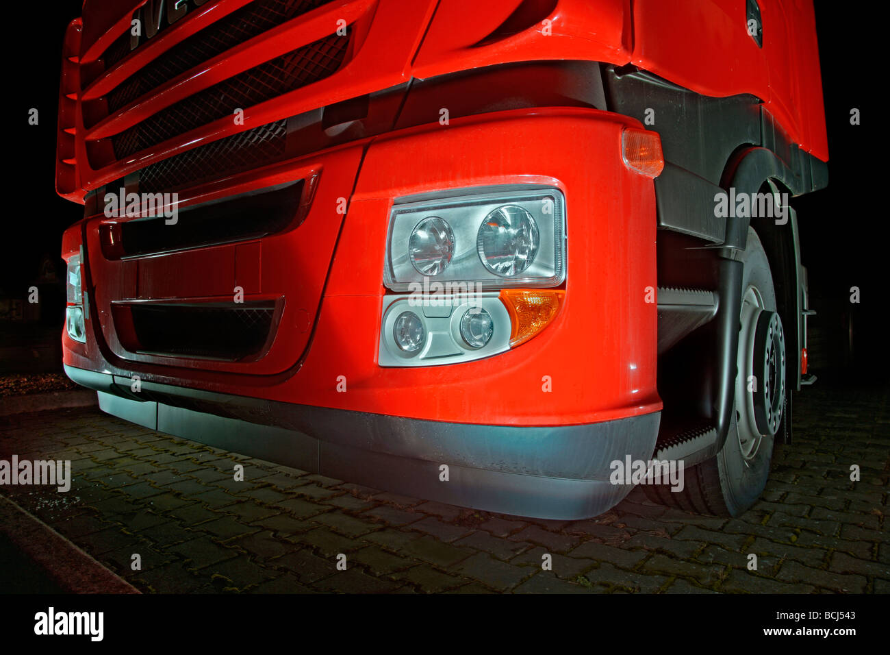 Dettaglio di un rosso carrello. Foto Stock