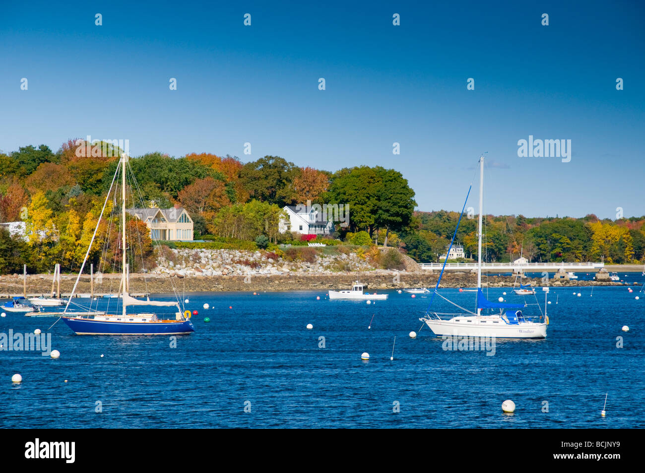 Stati Uniti d'America, Maine, Camden Foto Stock