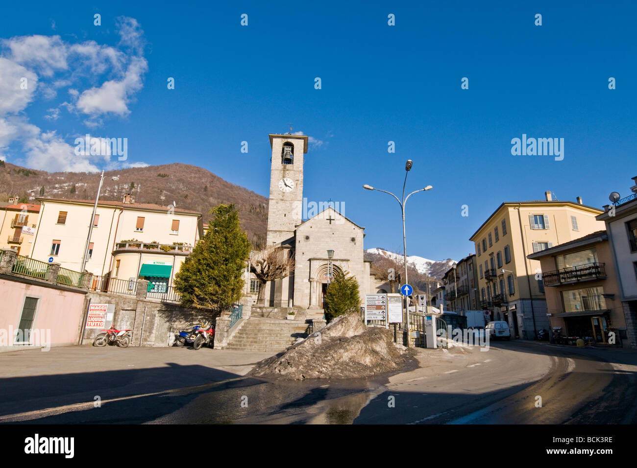 San Antonio Chiesa Val d'Intelvi Como italia Foto Stock