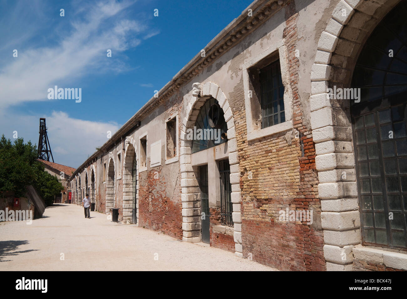 Venezia - Arsenale parte del vecchio complesso militare Foto Stock