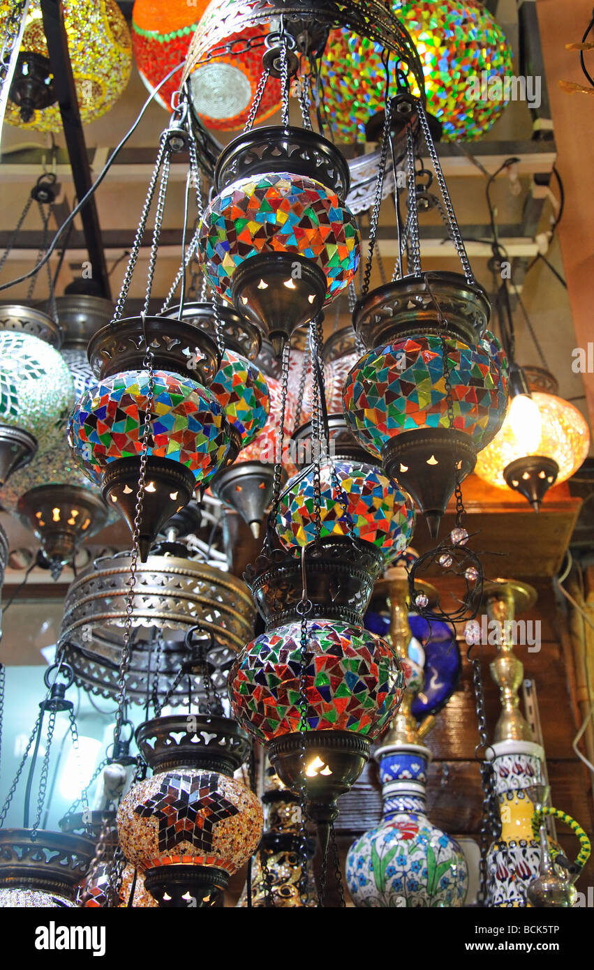 Il Grand Bazaar a Istanbul, Turchia Foto Stock