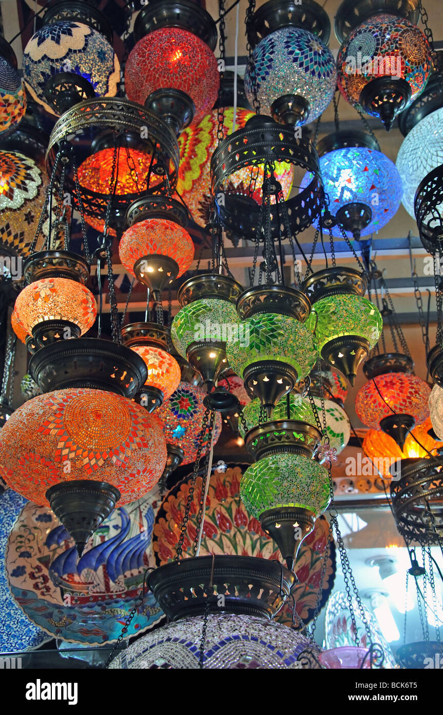 Il Grand Bazaar a Istanbul, Turchia Foto Stock