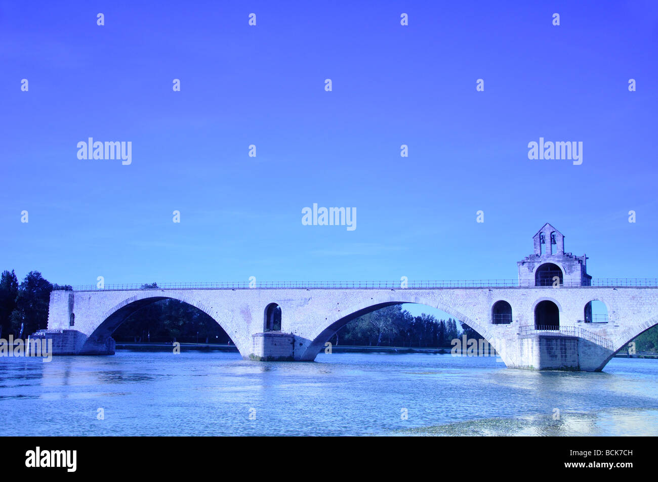Ponte di Avignone, Francia Foto Stock