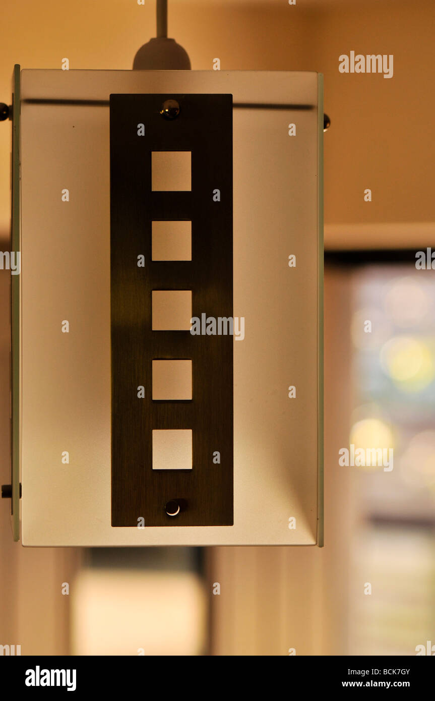 Appendere la luce pendente Foto Stock